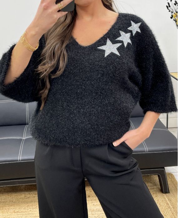 Pullover doux 3 étoiles