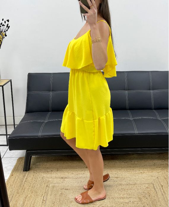 Robe à volants