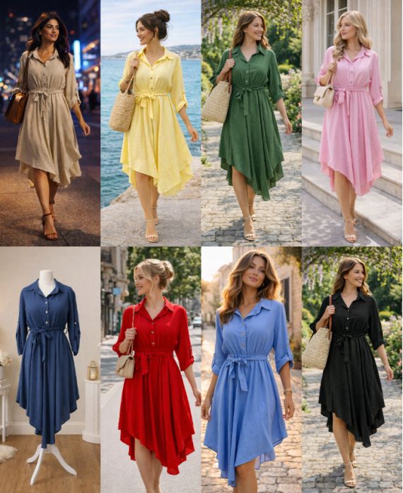 Robe asymétrique
