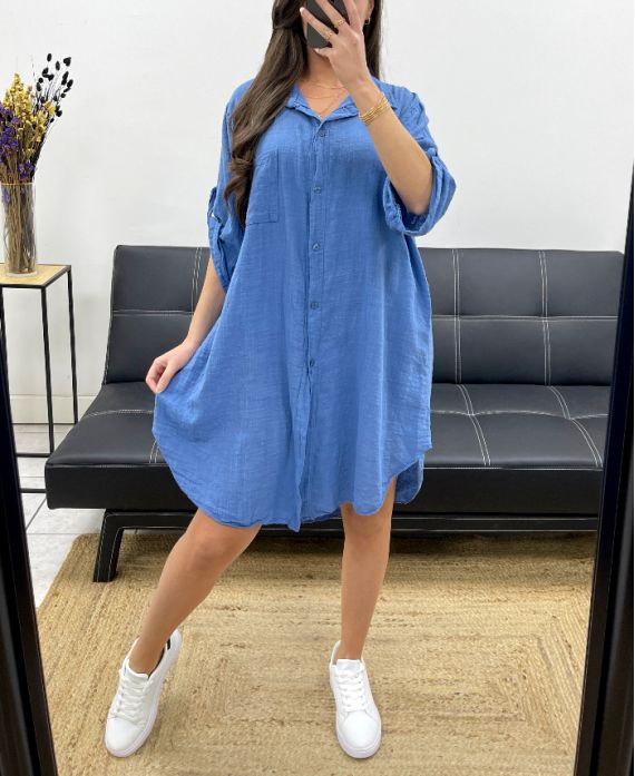 Robe chemise oversize