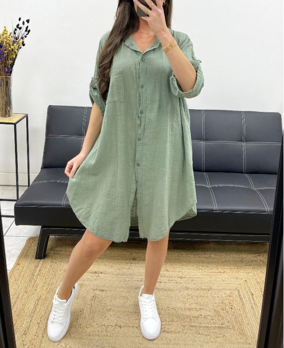 Robe chemise oversize