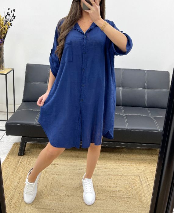Robe chemise oversize