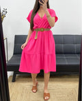 Robe col V