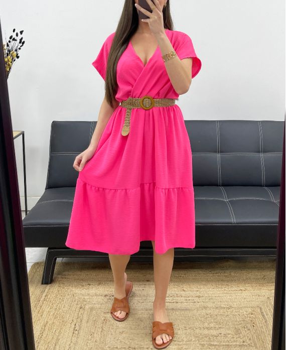 Robe col V