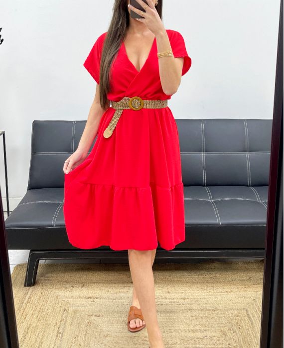 Robe col V