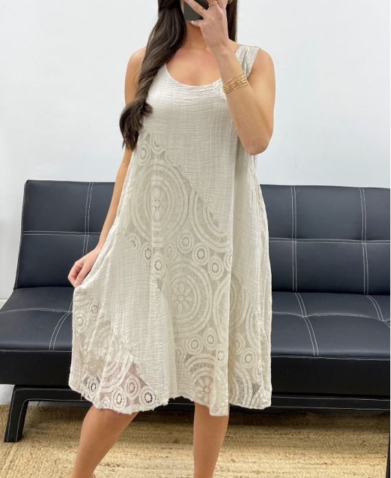 Robe dentelle