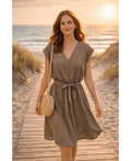 Robe col V