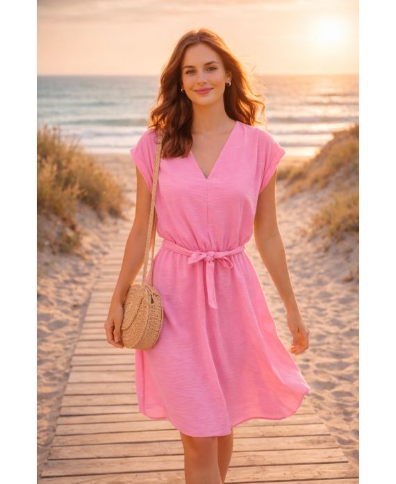 Robe col V