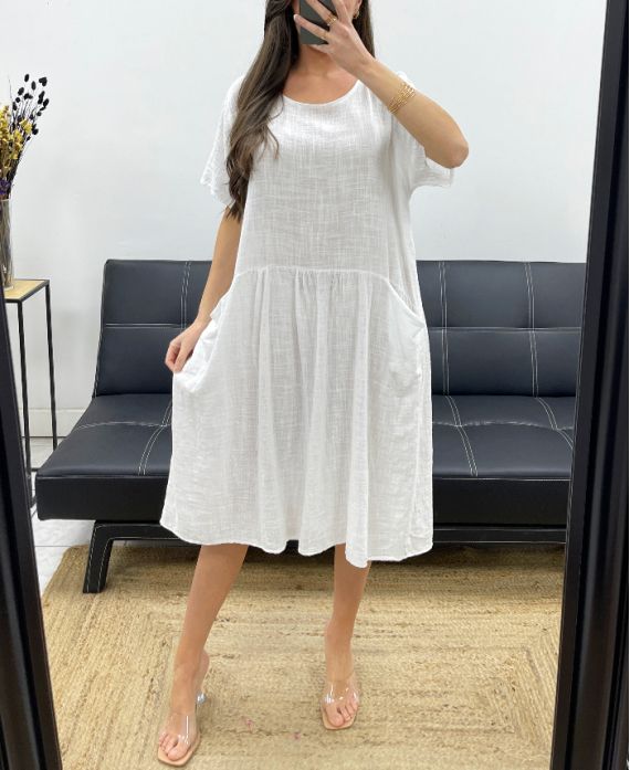 Robe oversize 2 poches