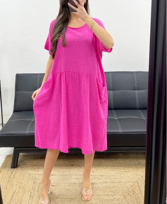 Robe oversize 2 poches