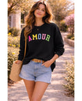 Sweat-shirt amour