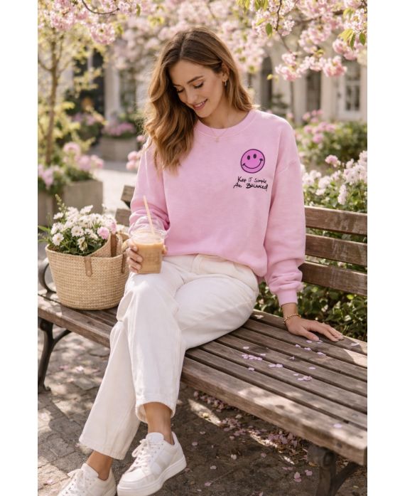 Sweat-shirt keep it simple