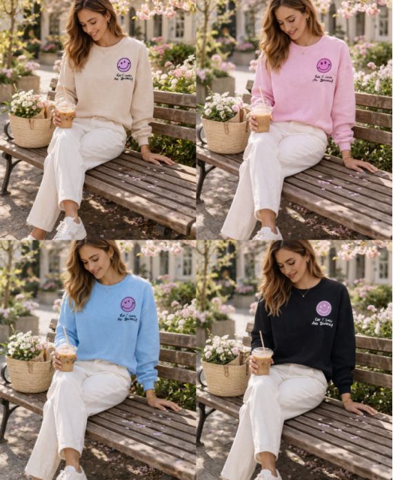 Sweat-shirt keep it simple