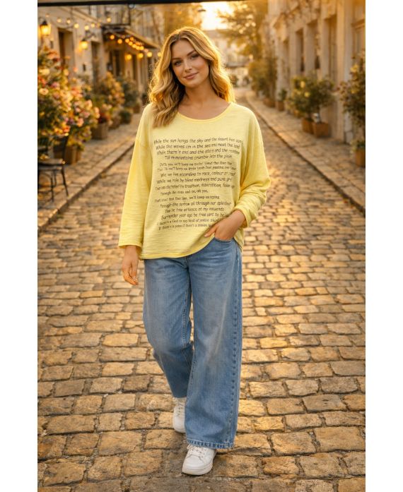T-shirt gold