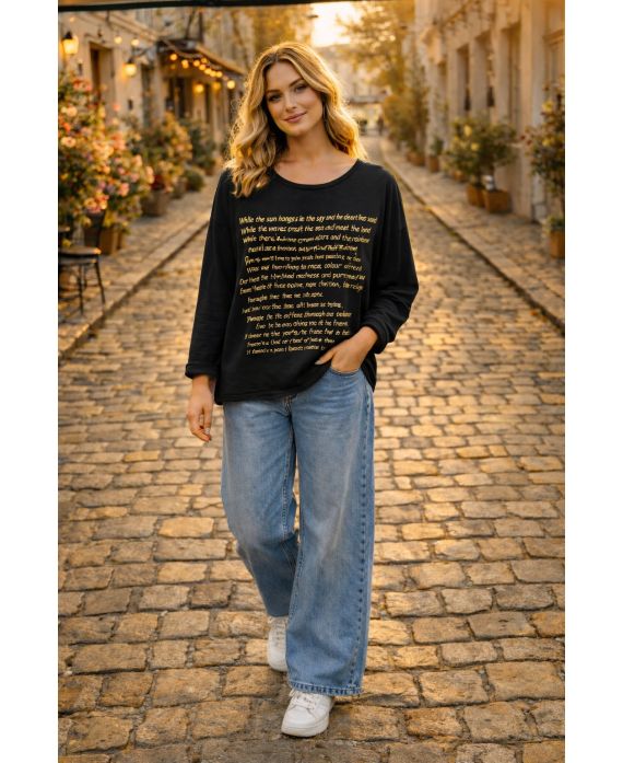 T-shirt gold