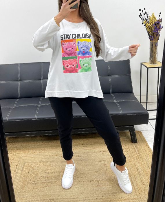 T-shirt ample