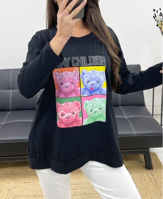 T-shirt ample