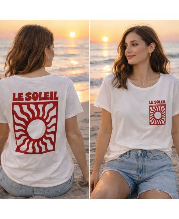 T-shirt avec motifs
