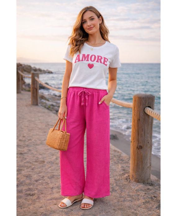 T-shirt avec motifs
