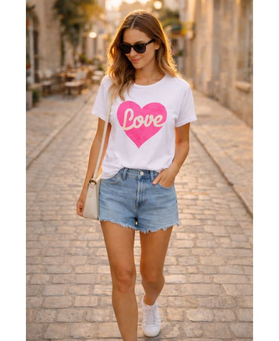 T-shirt avec motifs
