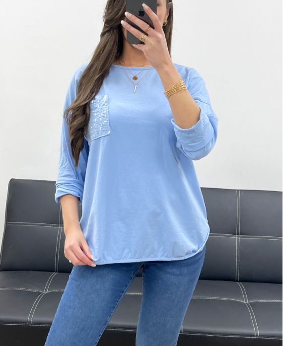 T-shirt poche