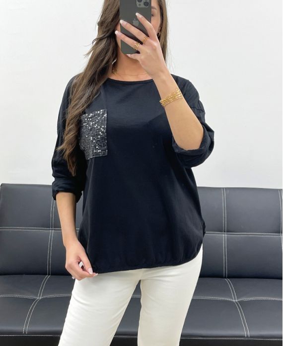 T-shirt poche