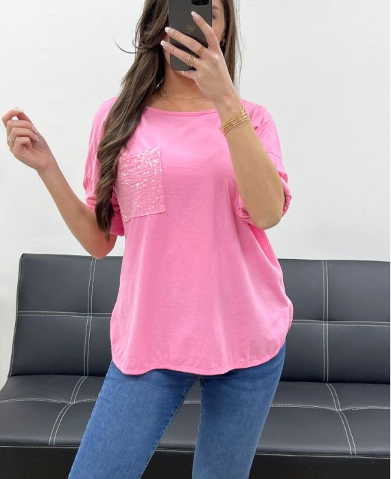 T-shirt poche