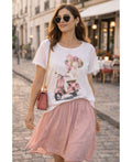 T-shirt avec motifs