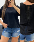 Top dos dentelle