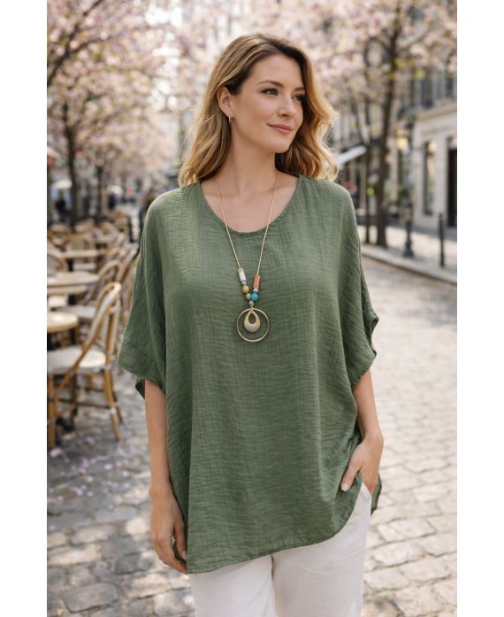 Tunique avec collier