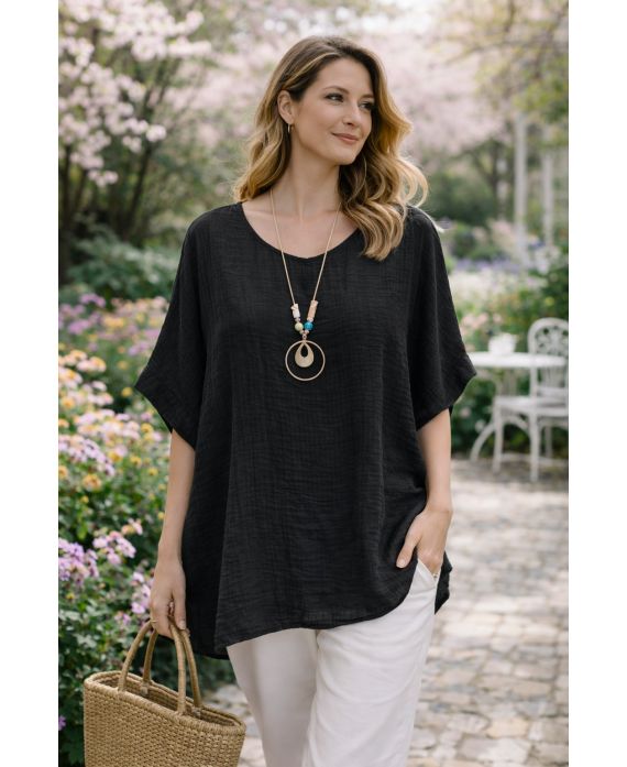 Tunique avec collier