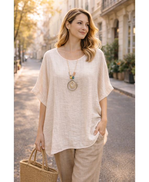 Tunique avec collier
