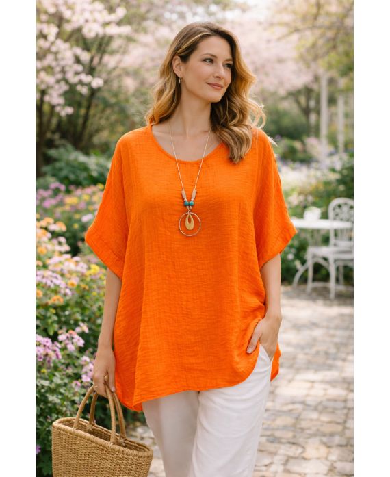 Tunique avec collier