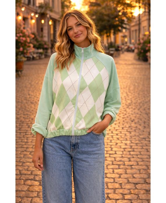 Veste losanges